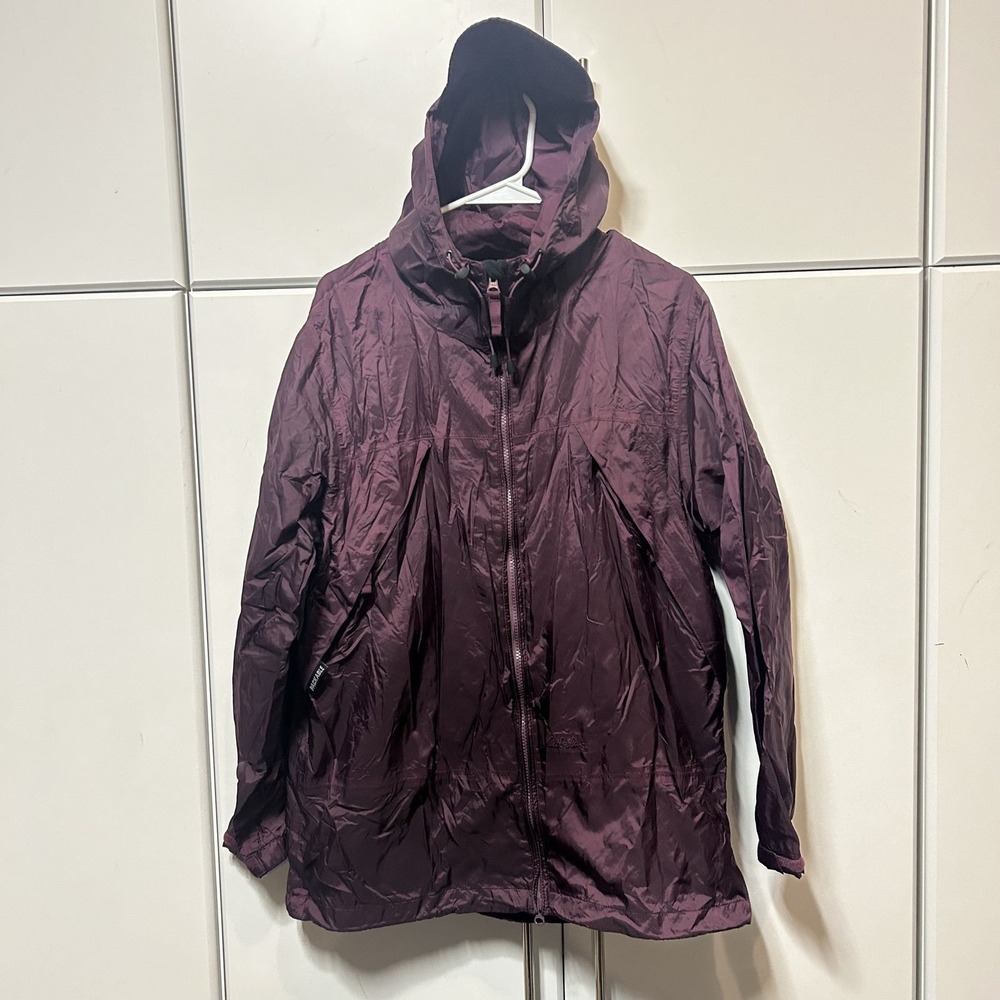 Cabelas Outdoor Gear Mens Packable Windbreaker Jacket Burgundy Purple Medium